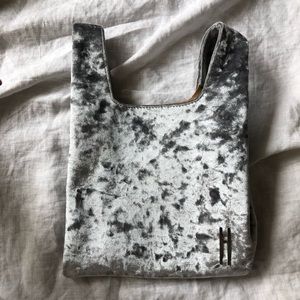 Hayward mini shopper top handle bag in light blue